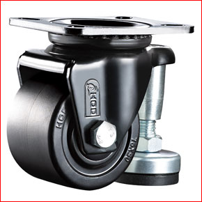 VI-A2-NYB--SWIVEL-with-LEVELER Machine Casters Swivel Type With Levelers